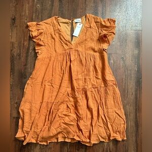 Red Dress Aura Rust Dress